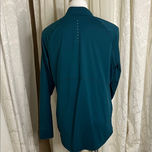 Champion Teal Quarter-Zip Long Sleeve - Picture 4 of 4
